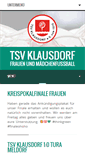 Mobile Screenshot of klausdorf-frauen.de
